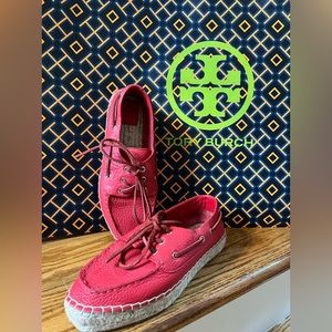 Tory Burch Espadrilles  - Red Leather